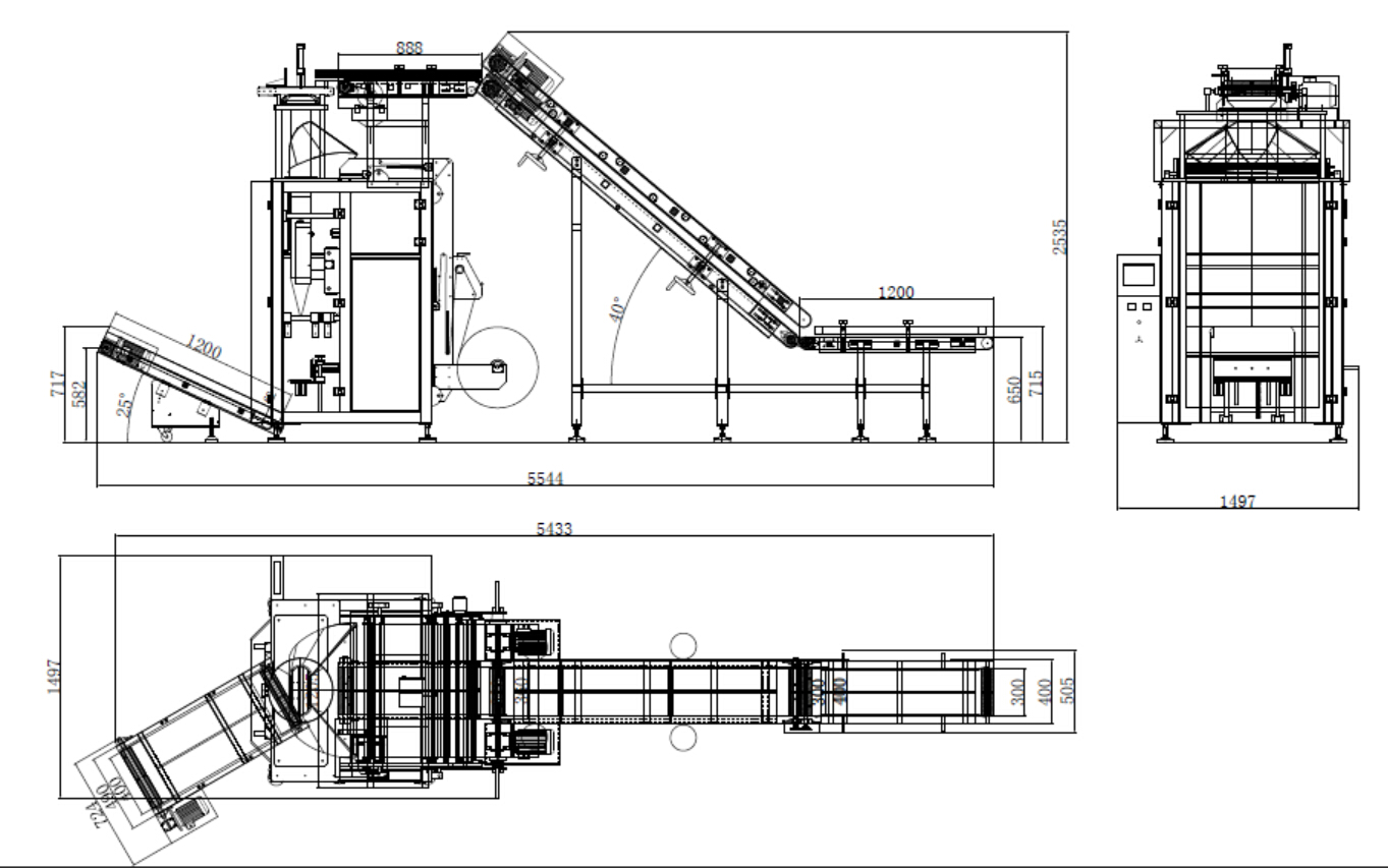 multi bagging system drawing