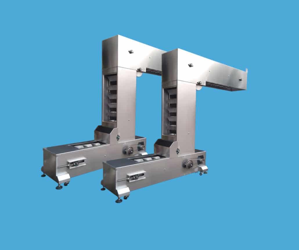 elevador de cangilones Z de acero inoxidable