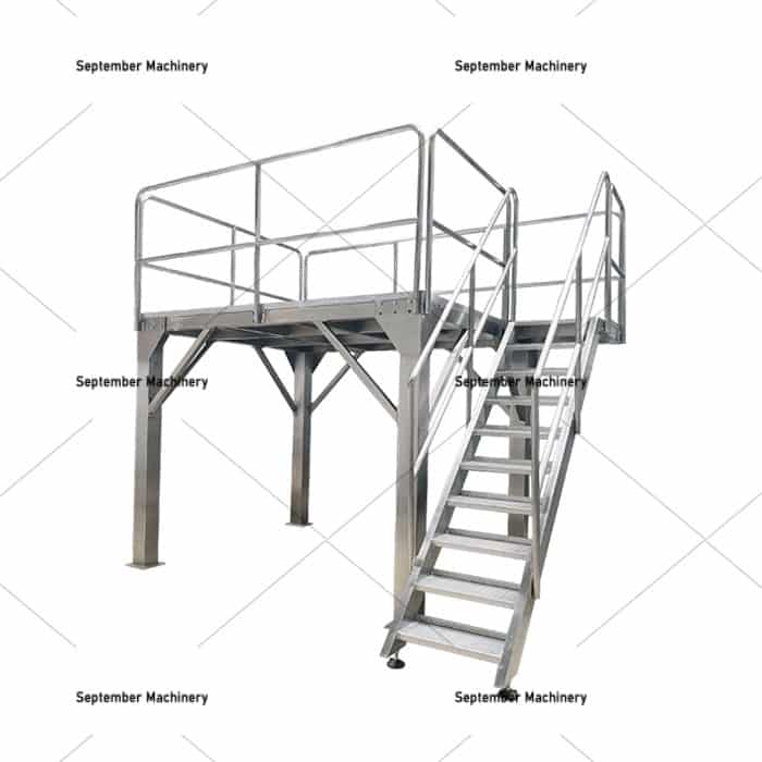 stainless steel platforms and mezzanines